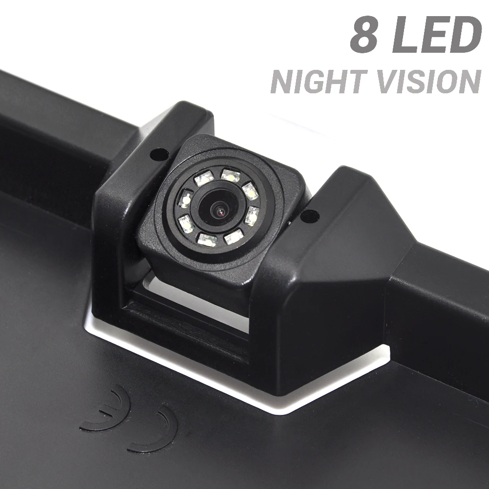 Рамка для номерного знака европейского стандарта парковочная камера с двумя