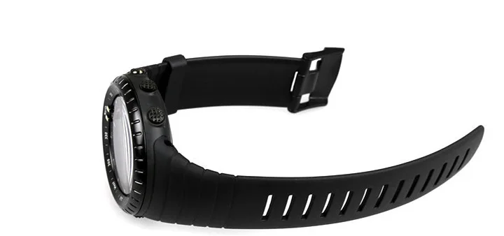 Для сосны Топ core Suunto Core Смотреть каучуковый ремешок открытый черный Замена