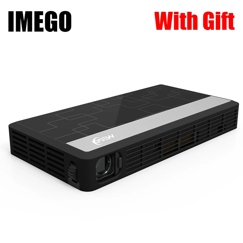 Новый IMEGO G9 3D DLP проектор Портативный светодиодный для android устройств 1600 люмен Full HD