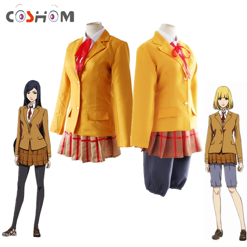 Coshome костюм для косплея из школы тюрьмы женская школьная форма Midorikawa Hana