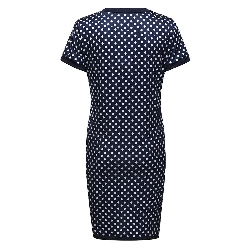 Polka Dot Short Sleeve Maternity Dresses Off Shoulder Pregnancy Ruffle Shoulderless Women Bodycon Dress Summer Pregnant | Мать и ребенок