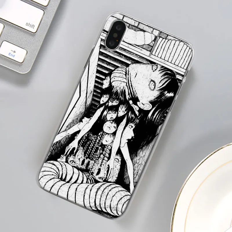 Японский комикс ужасов Tomie чехол для телефона для Apple iPhone X XR 7 8 Plus 6 6s Plus XS MAX 11 Pro Max SE чехол для телефона Coque