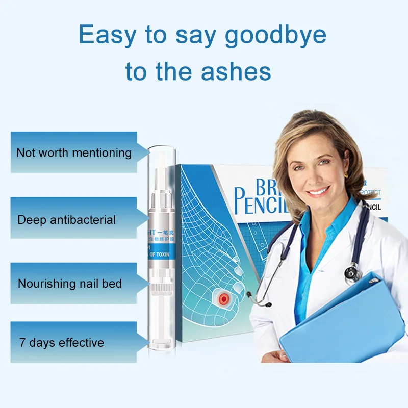 

Hot sale 4 Pcs 3ml Nail Fungal Treatment Anti Fungus Toenail Fingernail Nails Repair Care Liquid