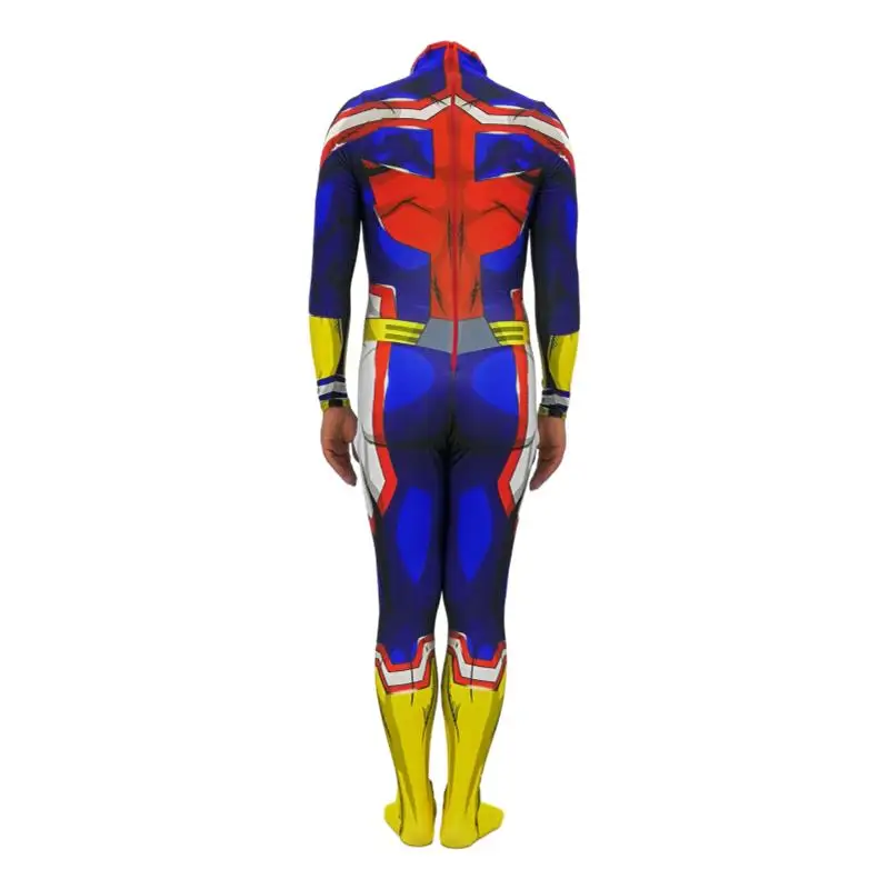Женский костюм для костюмированной вечеринки All Might My Hero academic Boku no боди из лайкры с