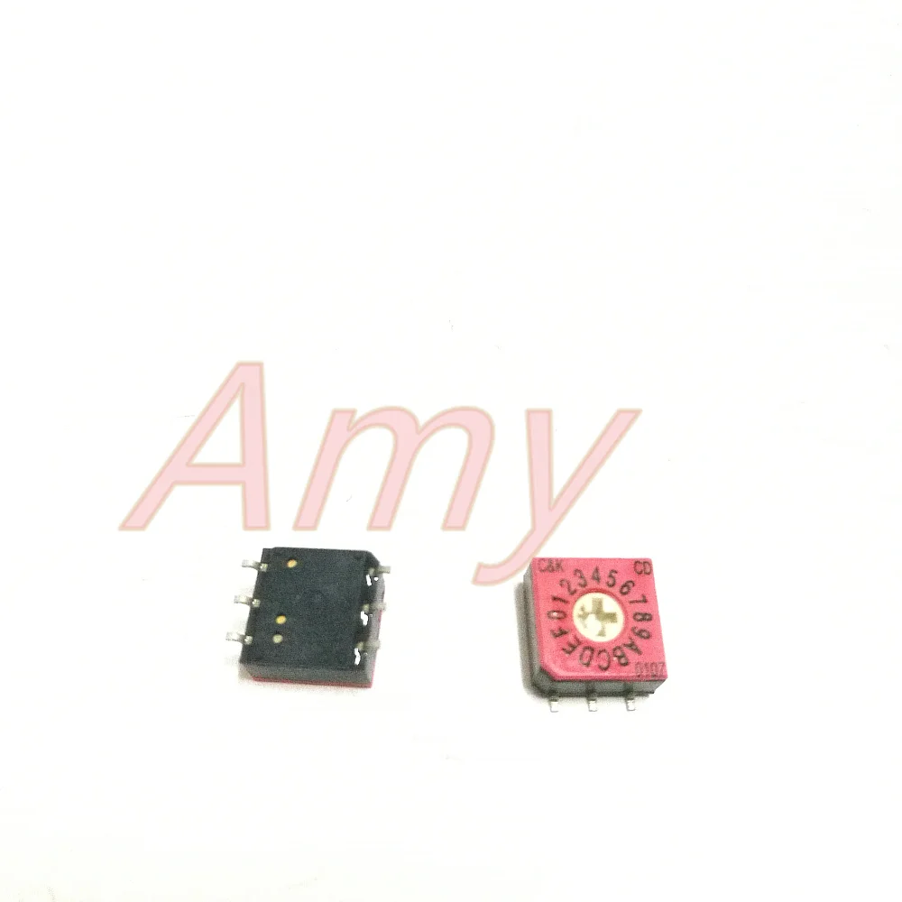 20pcs/lot United States chip CD16RMOSB rotary encoder switch 16 bit BCD code 0-F positive | Электронные компоненты и