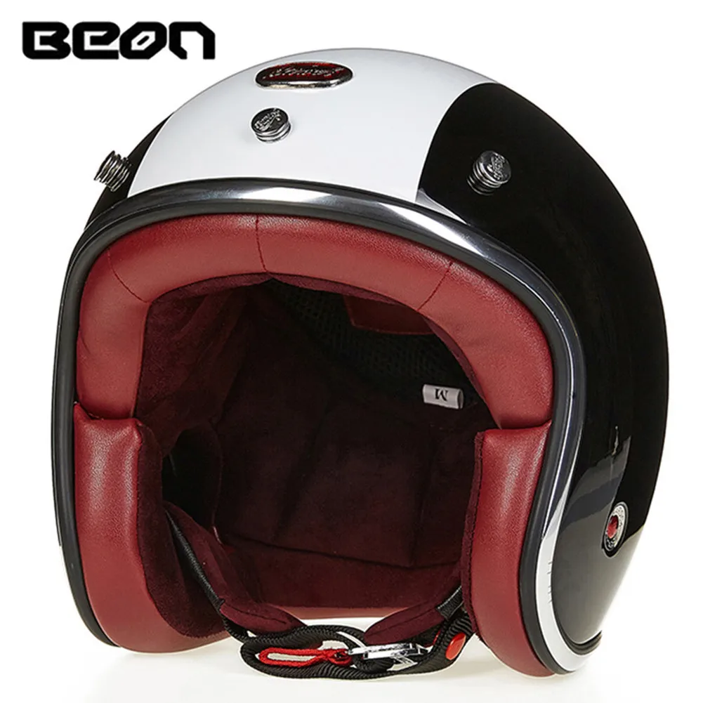 Стекловолокно ECE качество moto rcycle шлем чоппер с открытым лицом Винтаж 10876 Casque Casco