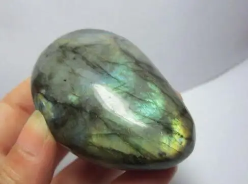 

Natural Labradorite light Crystal Rough Polished Madagascar164g