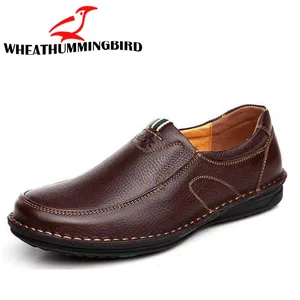 Мужские мокасины высокого качества; Лоферы без шнуровки из натуральной кожи; Мужская деловая обувь; Модная мужская деловая обувь ручной работы на плоской подошве; LG-01