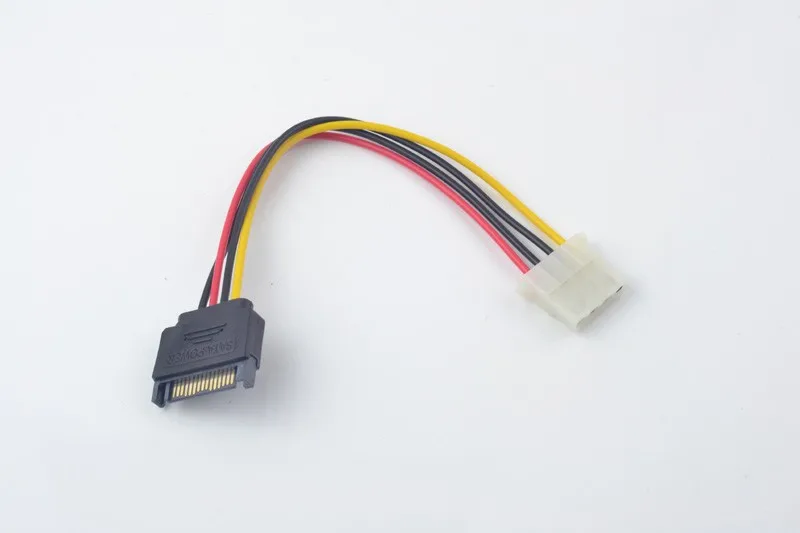 Высокое Качество SATA 15Pin папа к IDE 4Pin Женский адаптер питания преобразования