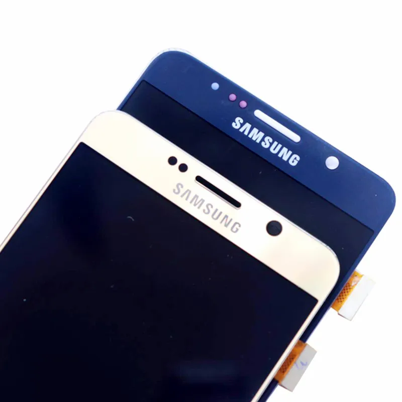 Сменный AMOLED ЖК дисплей для SAMSUNG Galaxy Note 5 оригинальный 7 дюйма с дигитайзером