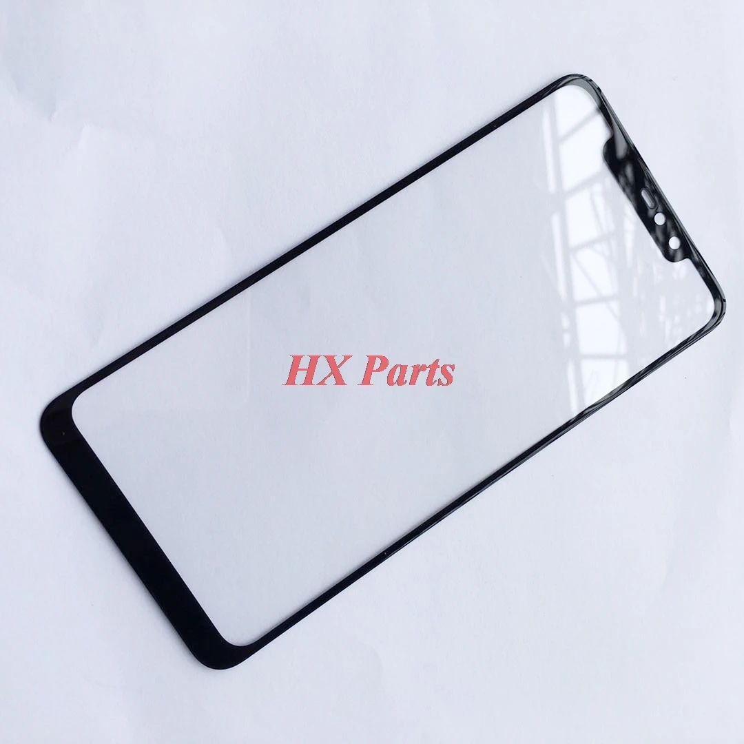 10x для Xiaomi Redmi Note 6 Pro замена LCD передняя внешняя стеклянная сенсорная панель без