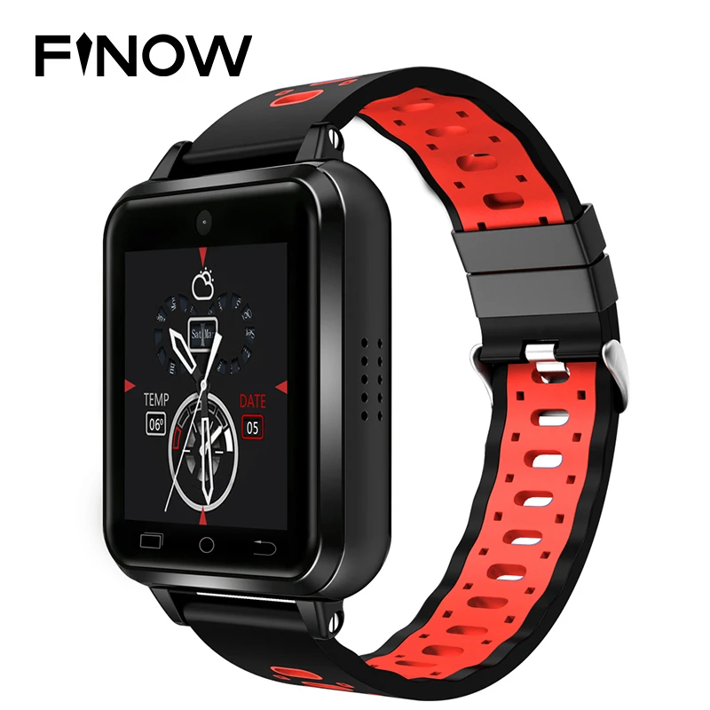 4G Детские Смарт часы Finow Q1 Pro Smartwatch MTK6737 1 ГБ/8 ГБ Android 6 0 IP67 sim карта носимые
