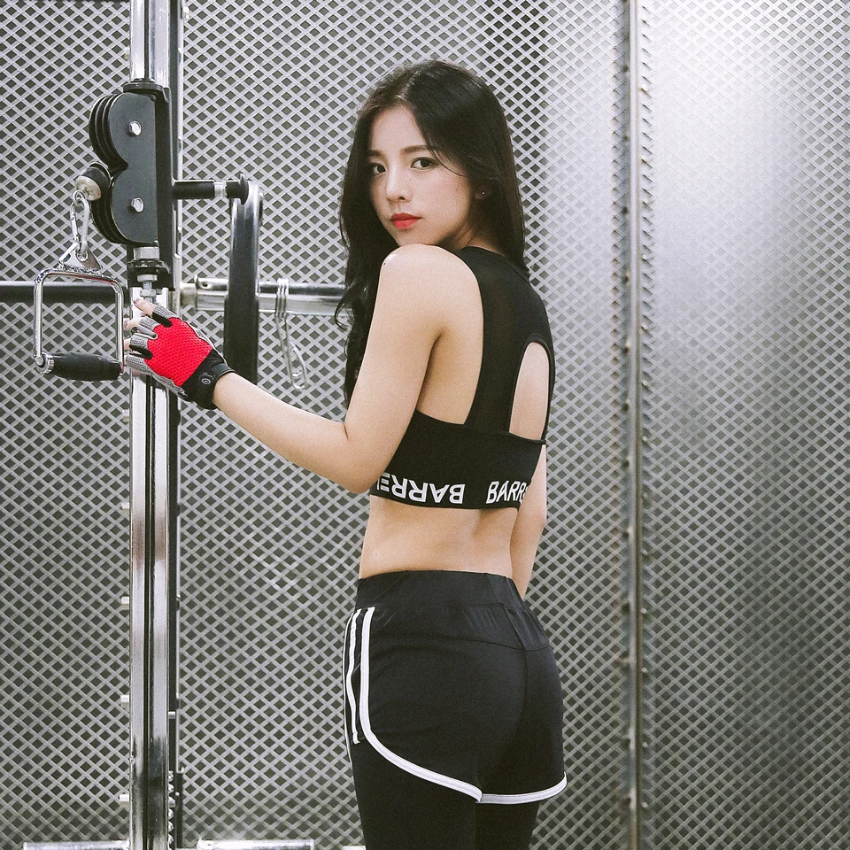 HY SEVEN Push Up Sports Bra Women Black Yoga Tops Running Bras Fitness Tank Sportswear Athletic Top | Спорт и развлечения