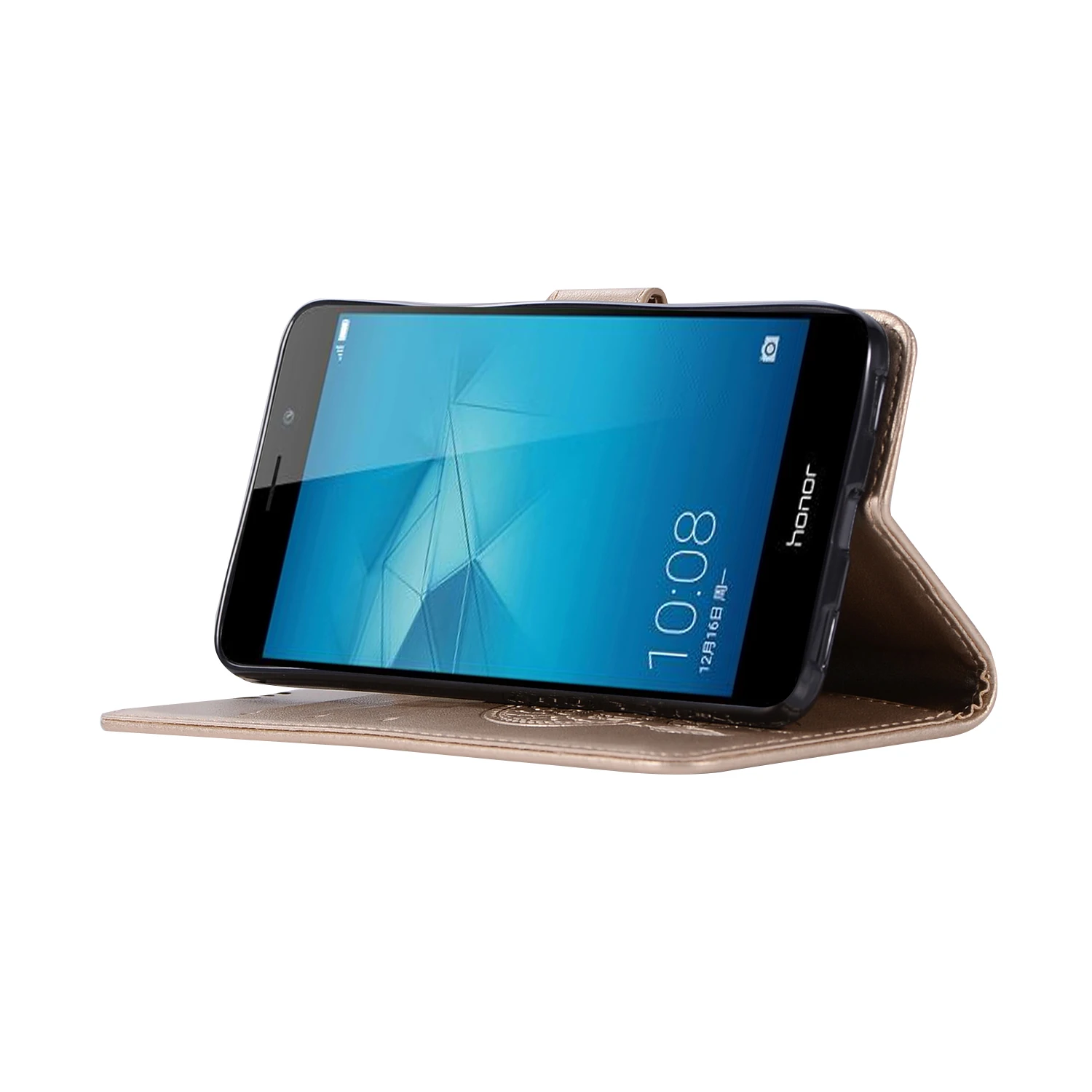Сова Тиснением Бумажник чехол для huawei Honor 5C 5 C/7 кожаный флип Nmo l22 L23 мобильный