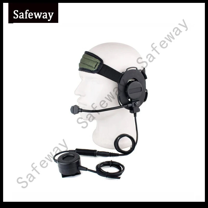 Тактическая гарнитура Z Bowman Elite II тактические наушники рация для Motorola CP200 CP040 GP300 GP88