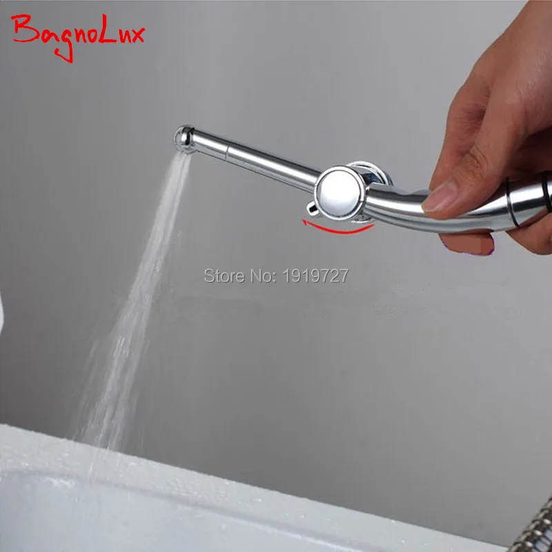 

Bagnolux High Quality Bidet Toilet Sprayer Small Hand Bathroom Shower Chromium Shattaf Portable Toilet Hand Bidet Spray