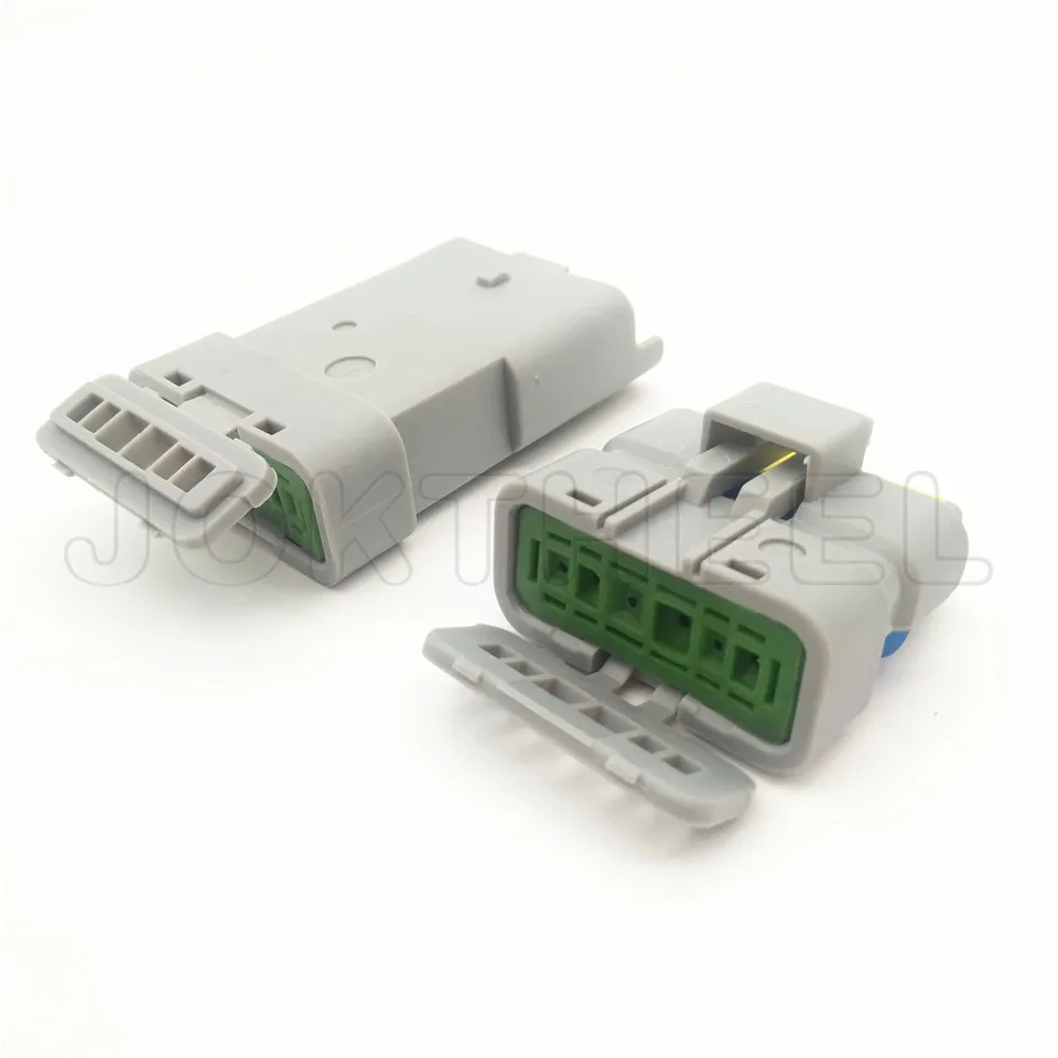 1-20 комплект FCI 6 pin мужской женский серый педаль акселератора Авто разъем для Citroen
