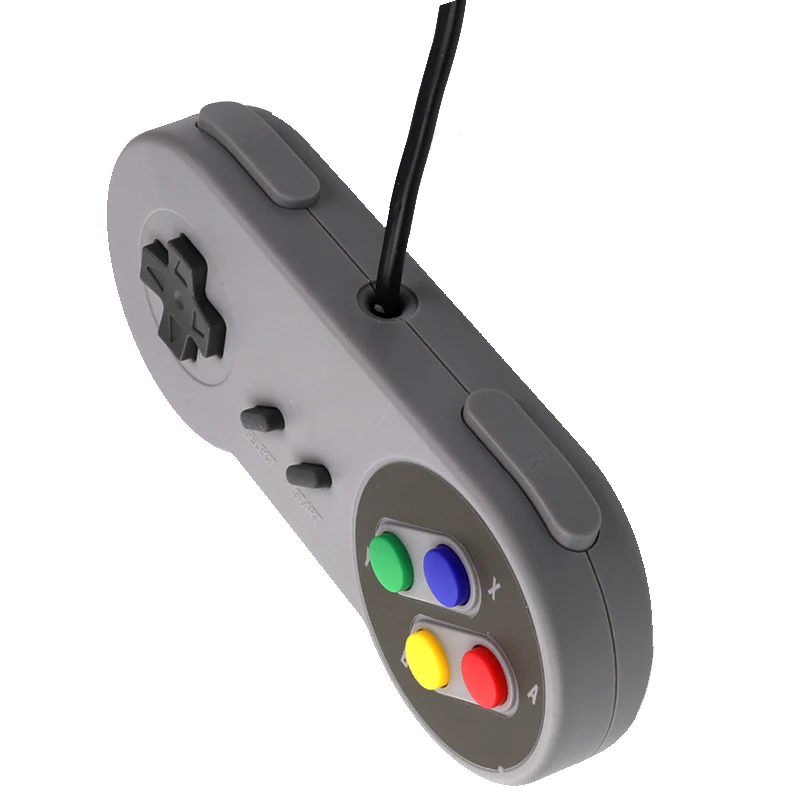 2 шт. USB контроллер игрового джойстика геймпад для Nintendo SNES Windows PC компьютер