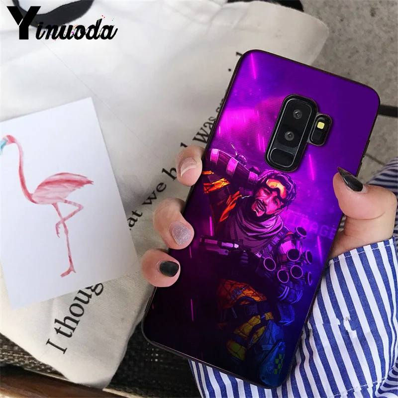 Мягкий силиконовый чехол Yinuoda Apex Legends из ТПУ для телефона Samsung S9 plus S5 S6 S6edge S6plus S7 S7edge