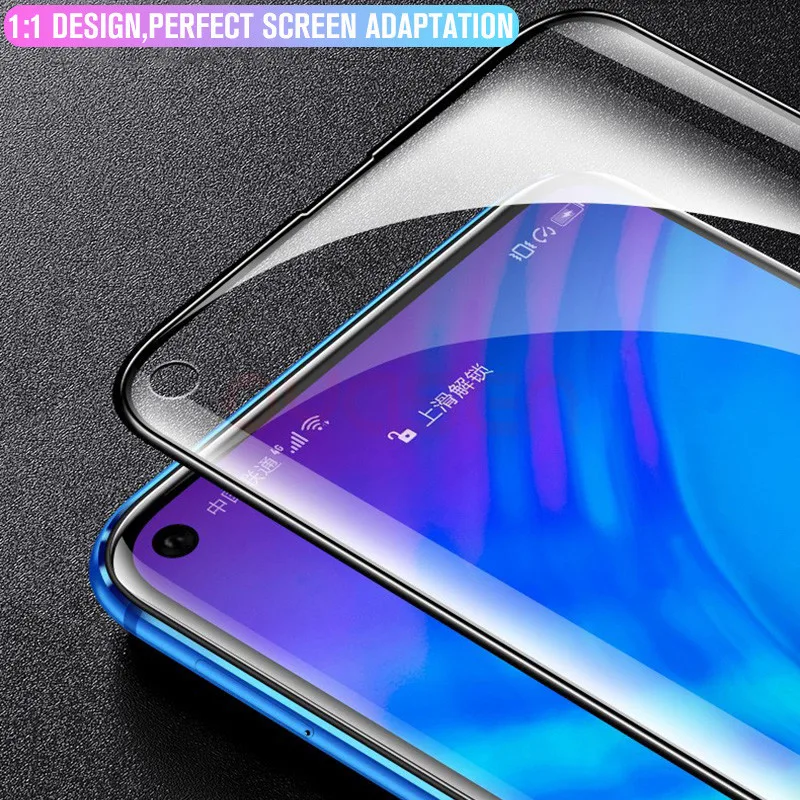 9D полное покрытие закаленное стекло для Huawei P Smart Plus 2019 2018 2017 Z Защитная пленка всех