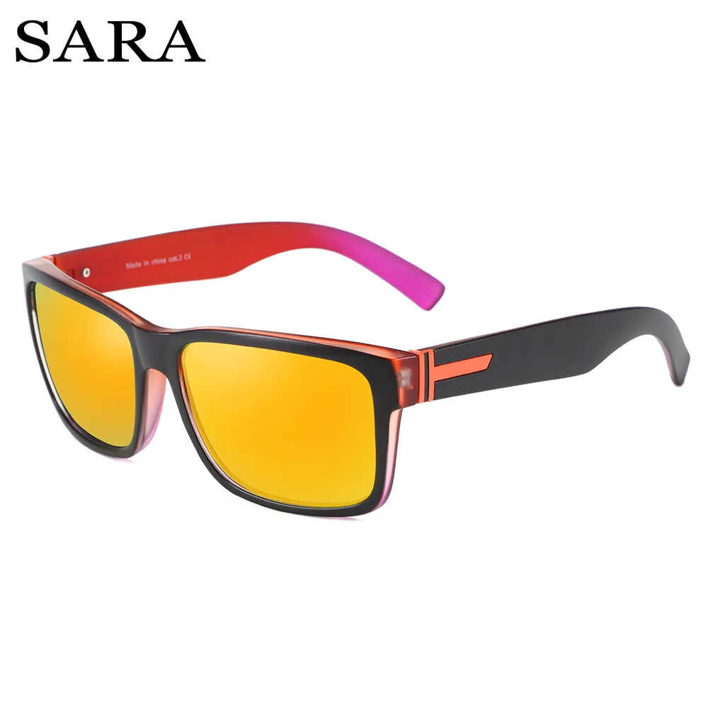 Мужские солнцезащитные очки с градиентом SARA поляризационные классические в