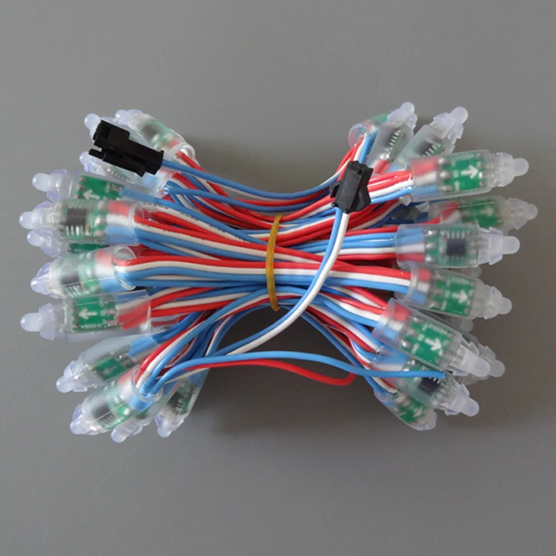 Mokungit 200 шт. 9 мм адресный RGB светодиодный пиксесветильник свет UCS1903 SM16703 ws2811 5 в 12 В
