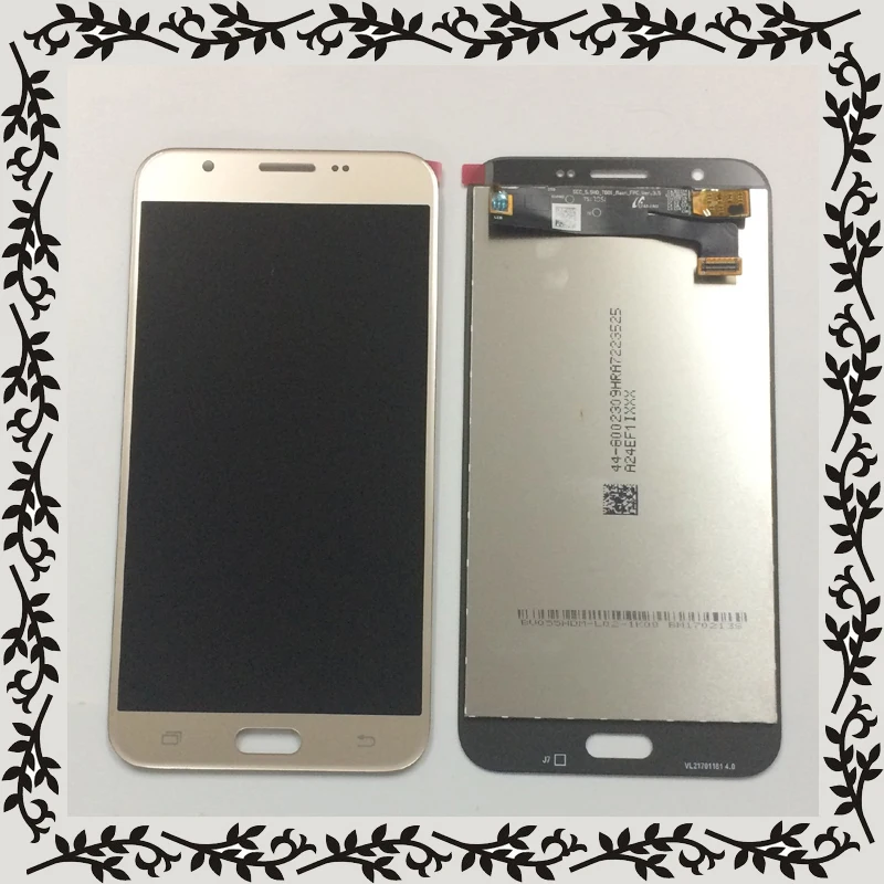 

Brightness adjustable Gold For Samsung Galaxy J7 2017 J727 SM-J727P SM-J727V SM-J727A / DS LCD Display + Touch Screen Assembly