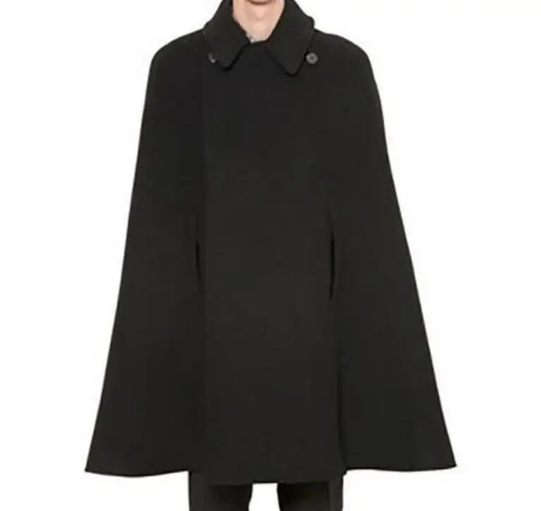 S 6XL горячее/весеннее мужское Новое модное индивидуальное свободное сшитое плащ