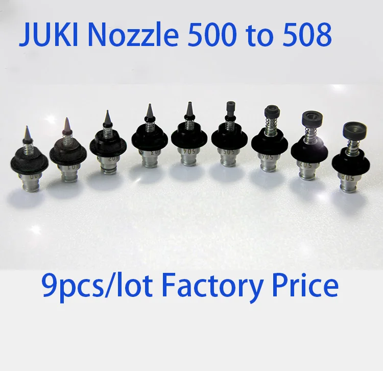 Прямая продажа с фабрики 9 шт./лот насадка Серии smt Juki 500501502503504505506507508 для машины