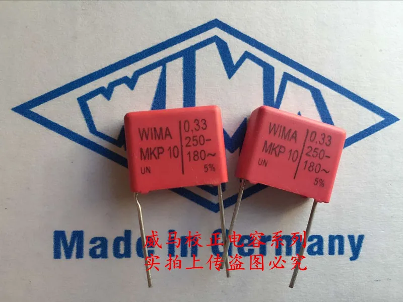 2020 hot sale 10pcs/20pcs Germany WIMA MKP10 250V 0.33UF 250V 334 330nf P: 15mm Audio capacitor free shipping