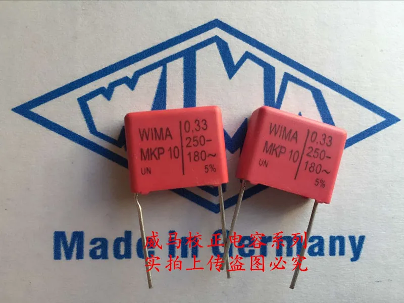 2019 горячая распродажа 10 шт/20 штук Германия WIMA MKP10 250V 0 33 мкФ 334 330nf P: 15 мм аудио