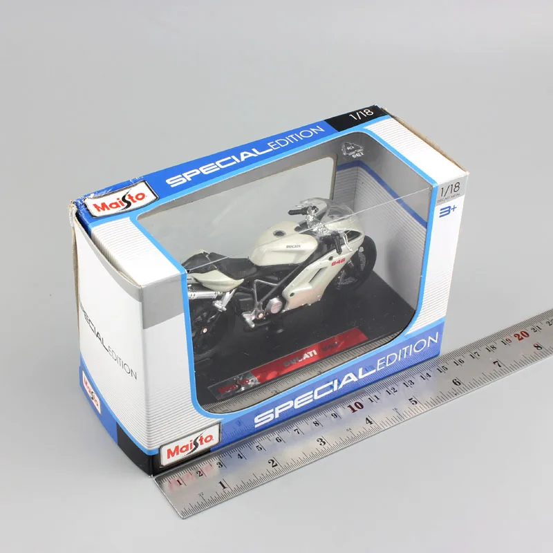 Maisto масштаб 1:18 детский Супербайк 848 EVO металлический мотоцикл гоночный велосипед