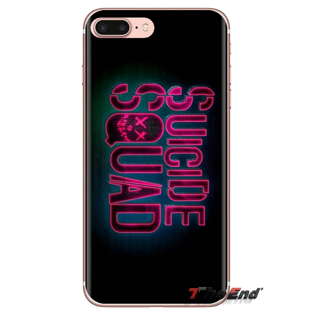 Мягкий прозрачный чехол для Samsung Galaxy S3 S4 S5 Mini S6 S7 Edge S8 S9 S10 Plus Note 3 4 5 8 9 Harley Quinn |