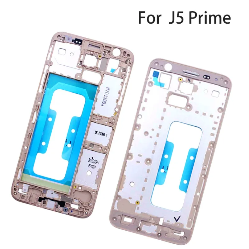 Замена для Samsung Galaxy J5 Prime On5 2016 G570 передняя рамка передний корпус ЖК экран пластина