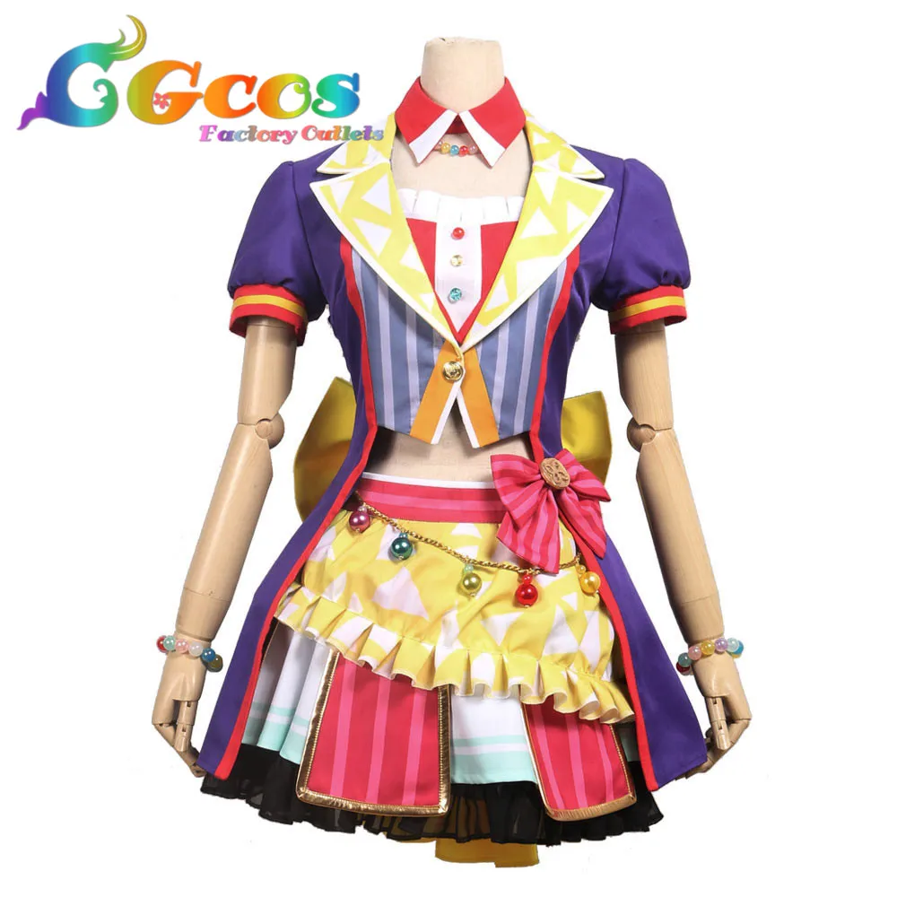 CGCOS Бесплатная доставка Косплей Костюм COS BanG Dream! Здравствуйте HappyWorld 2 е платье Kokoro