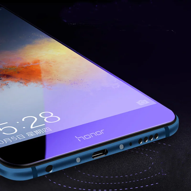 JGKK анти синий фиолетовый Закаленное Стекло для huawei Mate 10 Pro 9 Nova2 плюс 2 S 3E Экран
