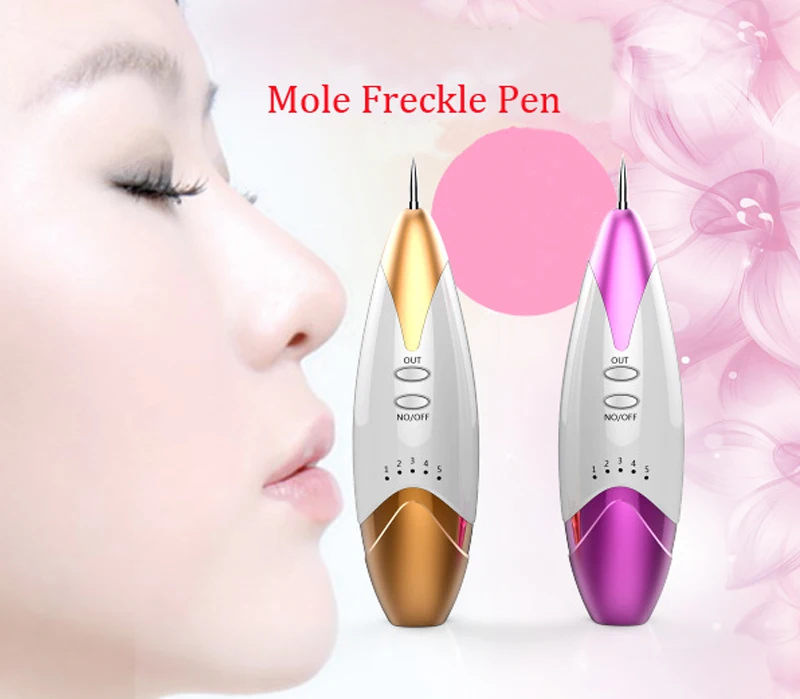Новинка 2017 года Портативный лазерного пятна удаление ручка моль веснушки машина