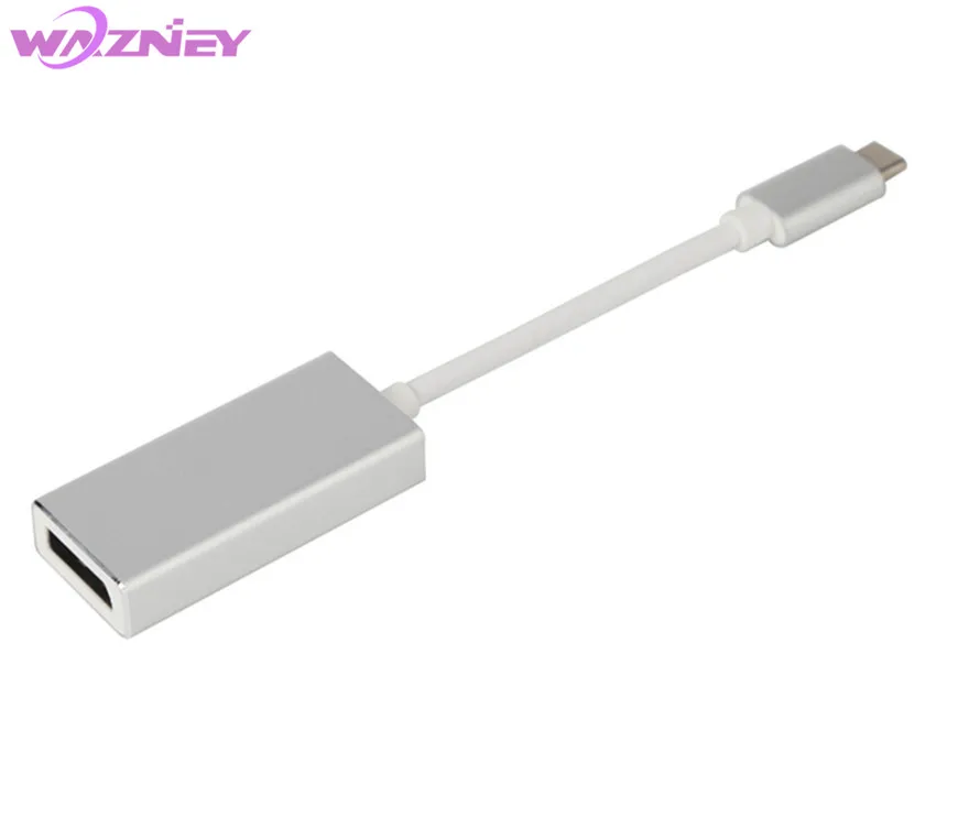 USB C type адаптер для дисплея 3 1 DP опора переходника 4 K UHD 1080 P Macbook Pro 2015/2016/2017| |