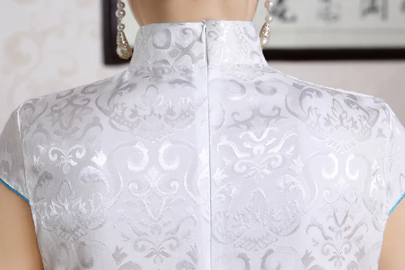 Лето 2016 Новый дизайн Cheongsam Тонкий ретро короткий Ципао традиционная китайская