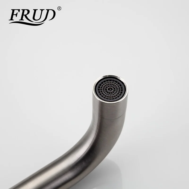 Кран для питьевой воды Frud высокий смеситель из нержавеющей стали поворотный на 360