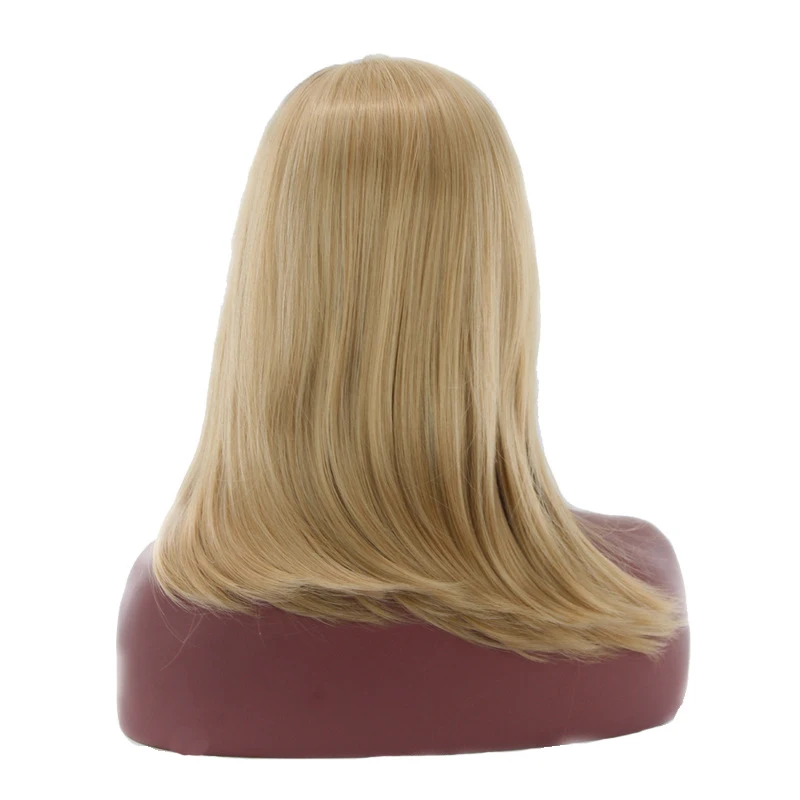 Женский парик из синтетического волокна Similler средний темный корень цвет Омбре