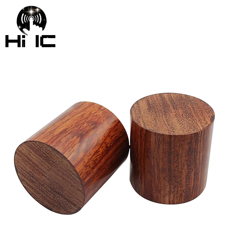 4 шт. палисандр HiFi аудио колонки усилитель шасси Анти шок амортизатор ноги