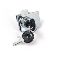 dhl shipping 50sets double glass cabinet lock jewelry shopping mall showcase display cabinet door lock keys alikekeys different