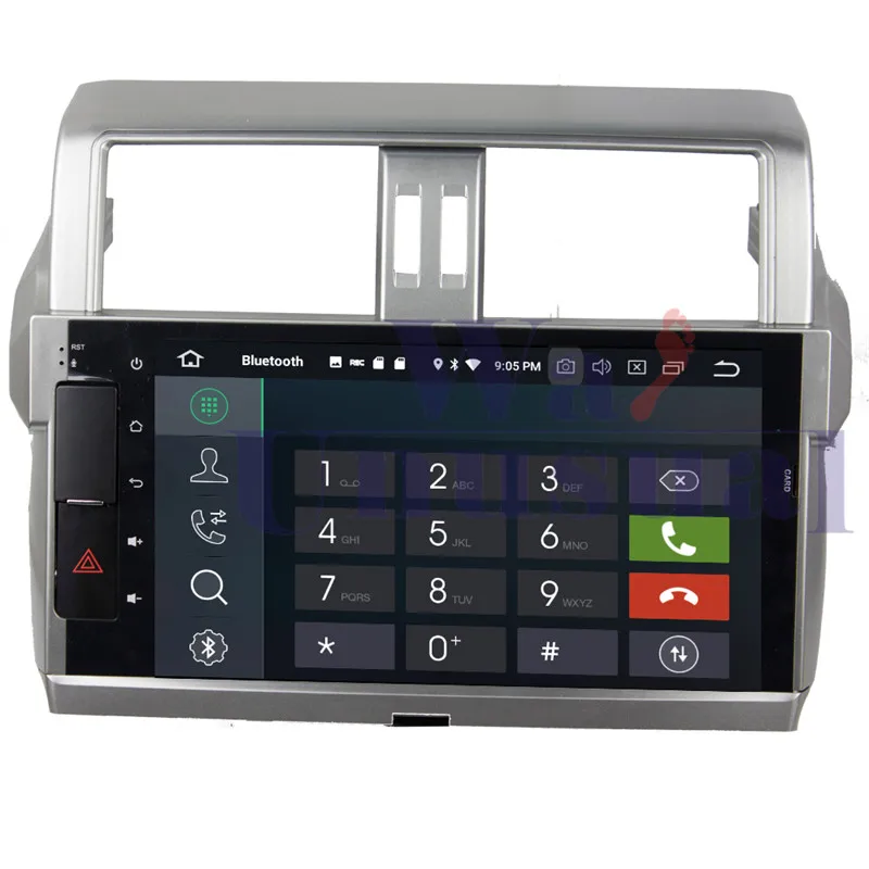Автомагнитола wanобычно Android 9 0 для Toyota PRADO 2014 2015 GPS навигатор проигрыватель без DVD