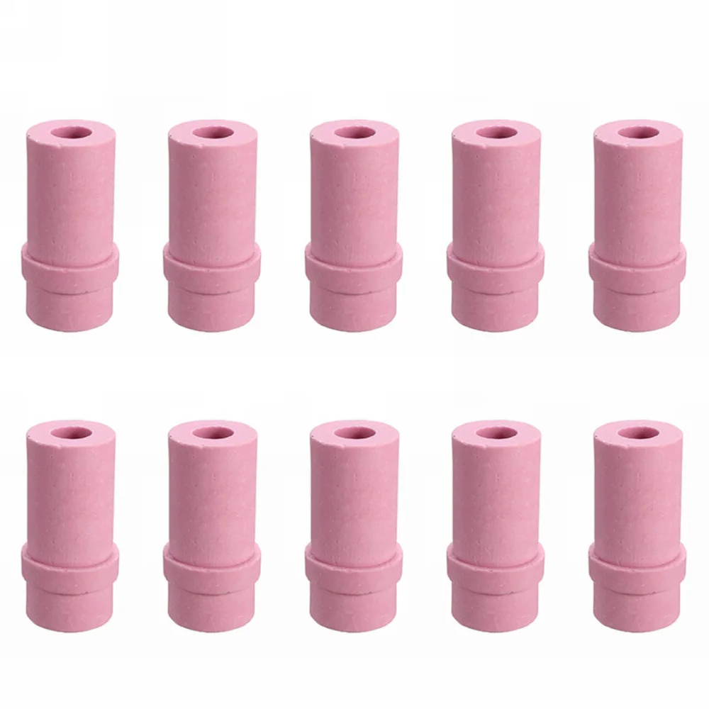 New 10Pcs Sandblaster Nozzles Air Siphon Sand Blasting Gun Ceramic Nozzle Tips 5/6/7mm