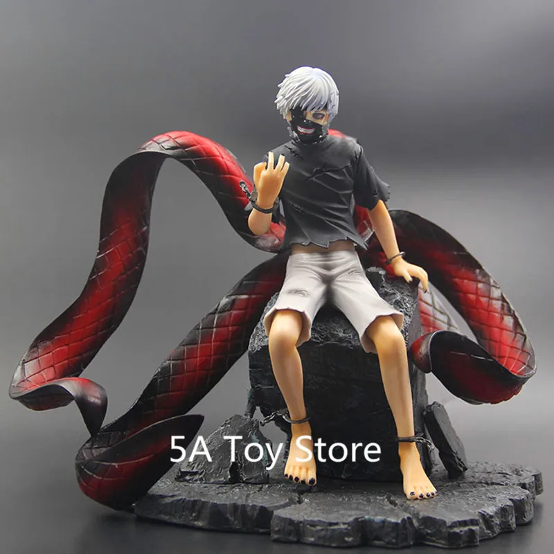 Аниме Tokyo Ghoul Kaneki Ken Сменная головка ПВХ фигурка Коллекционная модель игрушка