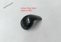 interior for mazda cx 3 cx3 2015 2021 abs carbon fiber look gear stall shift knob sticker cover trim 1 pcs