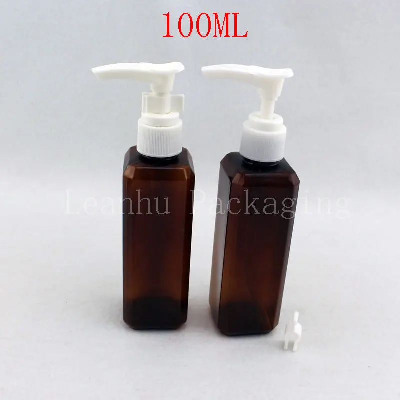 Wholesale 100ml Bayonet Lotion Pump Container,100cc Shower Gel/ Shampoo Bottle,Small Travel Packaging Bottle