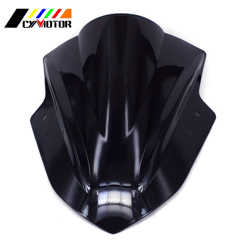 Лобовое стекло мотоциклетное черное для KAWASAKI NINJA EX 300 EX300 2013 2014 2015 2016 13 14 15 16|Полные