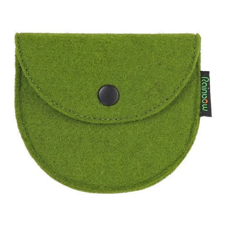 Винтажные женские фетровые кошельки с застежкой маленькие кошелек милый сумки